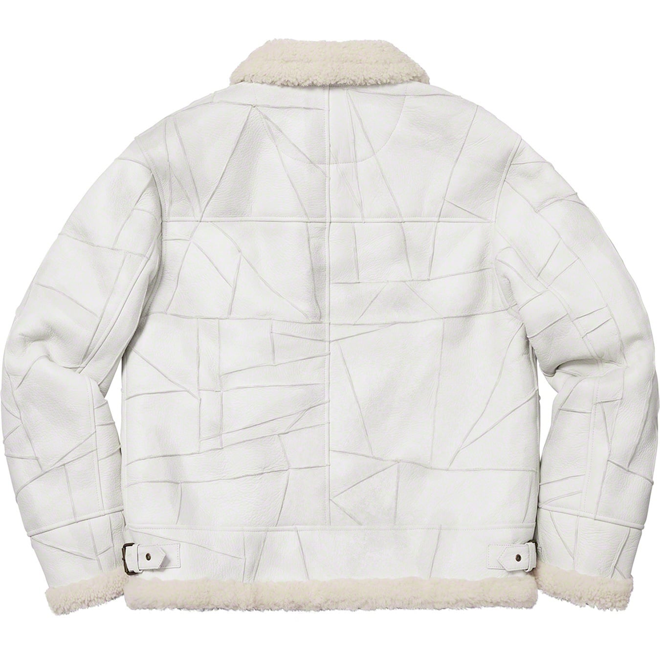 Patchwork Shearling B-3 Jacket view 6